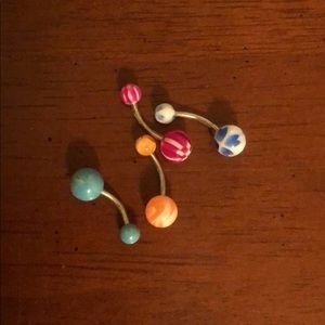 Assortment of Belly Rings